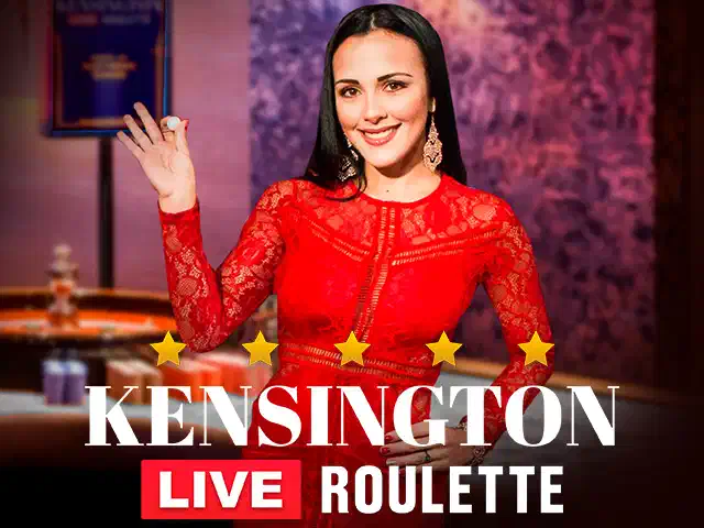 Kensington Roulette - ¡La ruleta en vivo más realista de 1win!